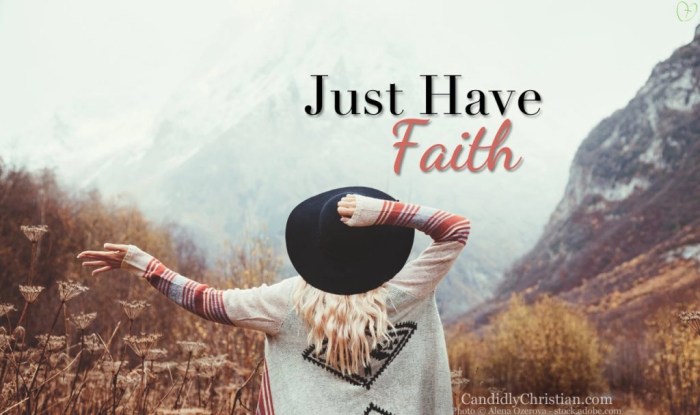 Faith importance check us out facebook