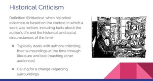 Historical criticism example historicism cultural 1980s studies present literary