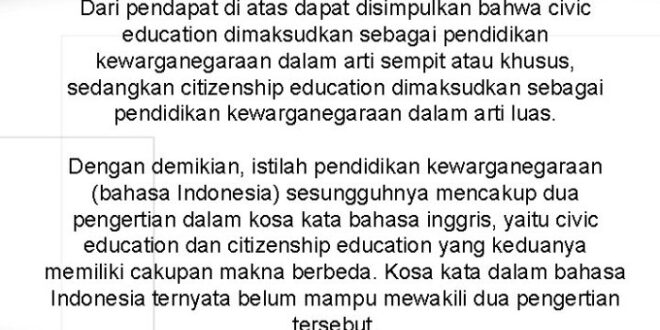 Landasan hukum pendidikan kewarganegaraan