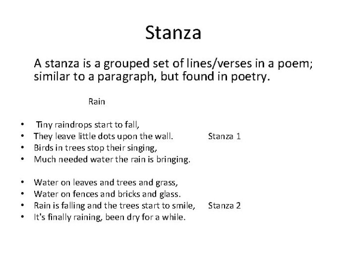 Stanza poem stanzas poems shown sunbeams poemsearcher