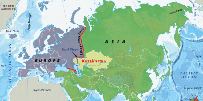 Mengapa benua asia dan benua eropa dinamakan benua eurasia