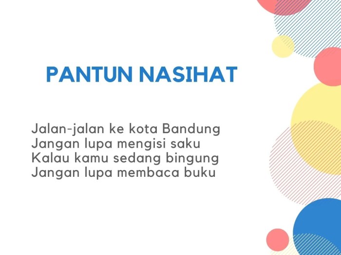 Apa yang kamu ketahui tentang pantun jenaka