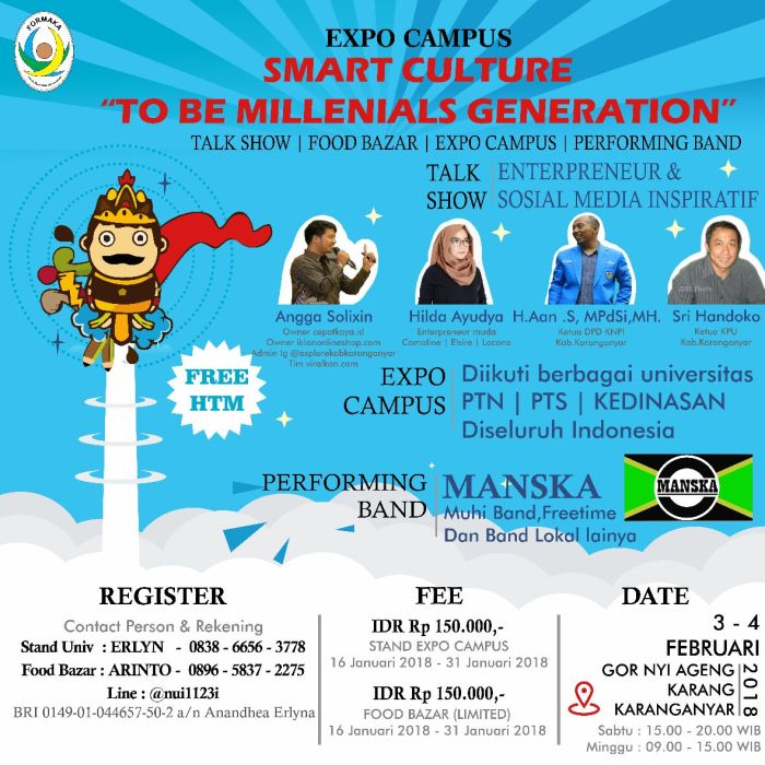 Tema expo kampus yang menarik