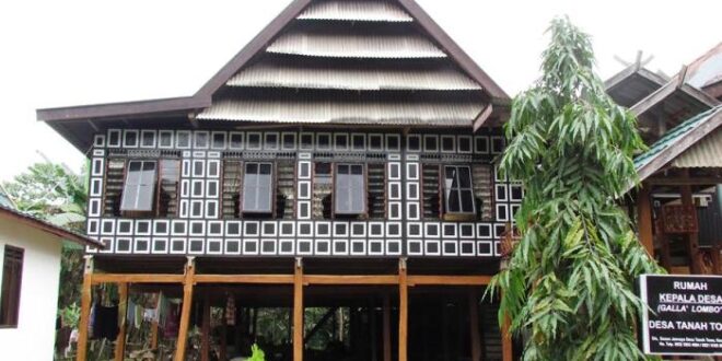 Kampung house traditional stilts stock