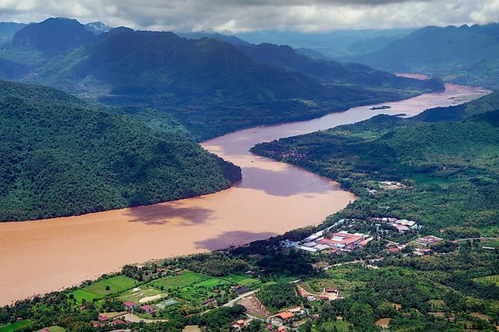 Apa peran sungai mekong bagi negara laos