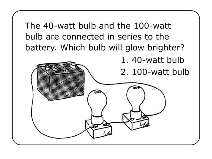 Series lamps circuit contains above three flow current