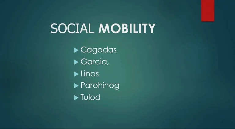 Mengapa terjadi mobilitas sosial