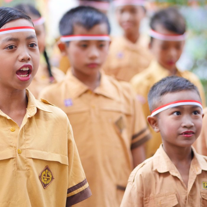 Penerapan aliran pendidikan di indonesia