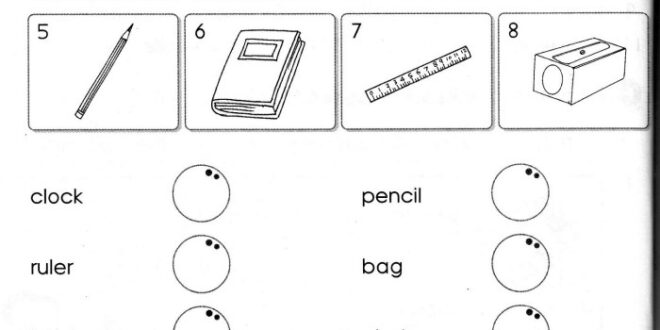 100 benda yang ada di sekolah dalam bahasa inggris