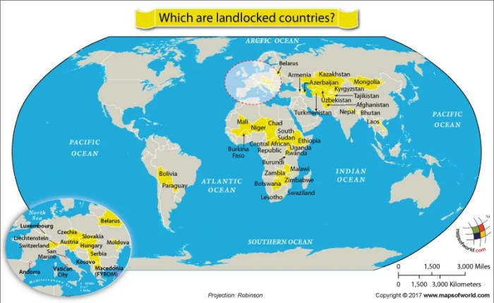 Mengapa laos disebut sebagai the land locked country