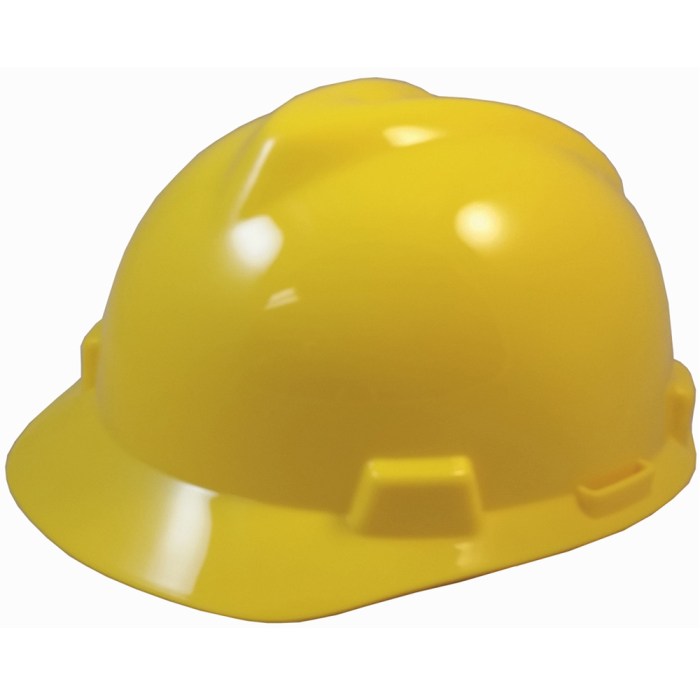 Helmet safety yellow vented price